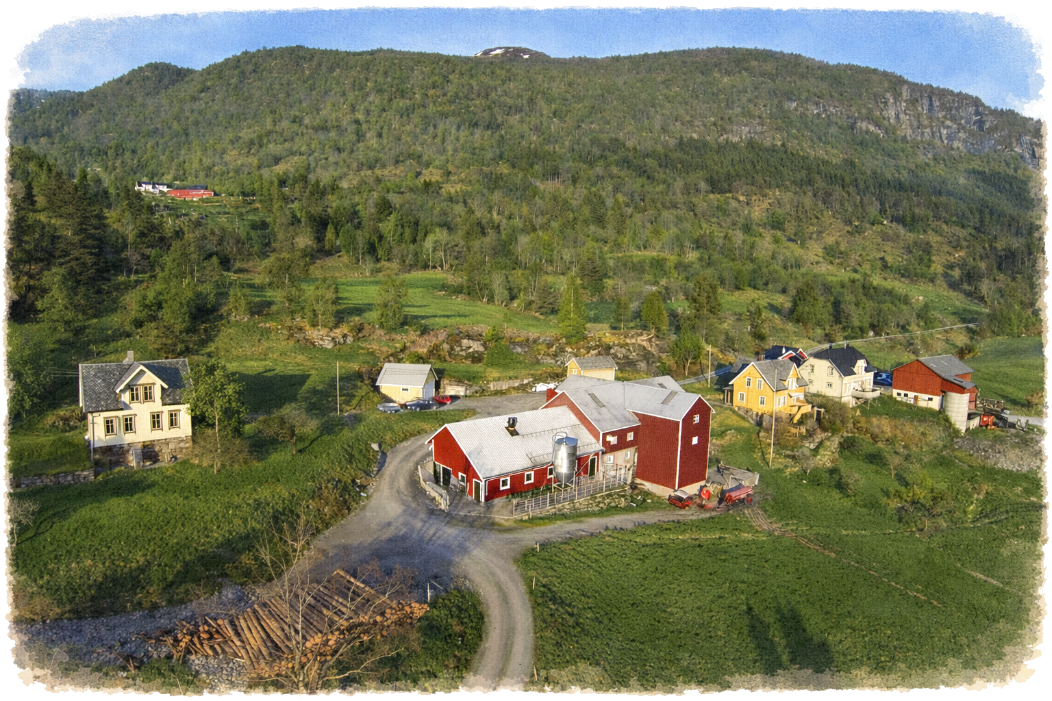Eirgarden fra luften